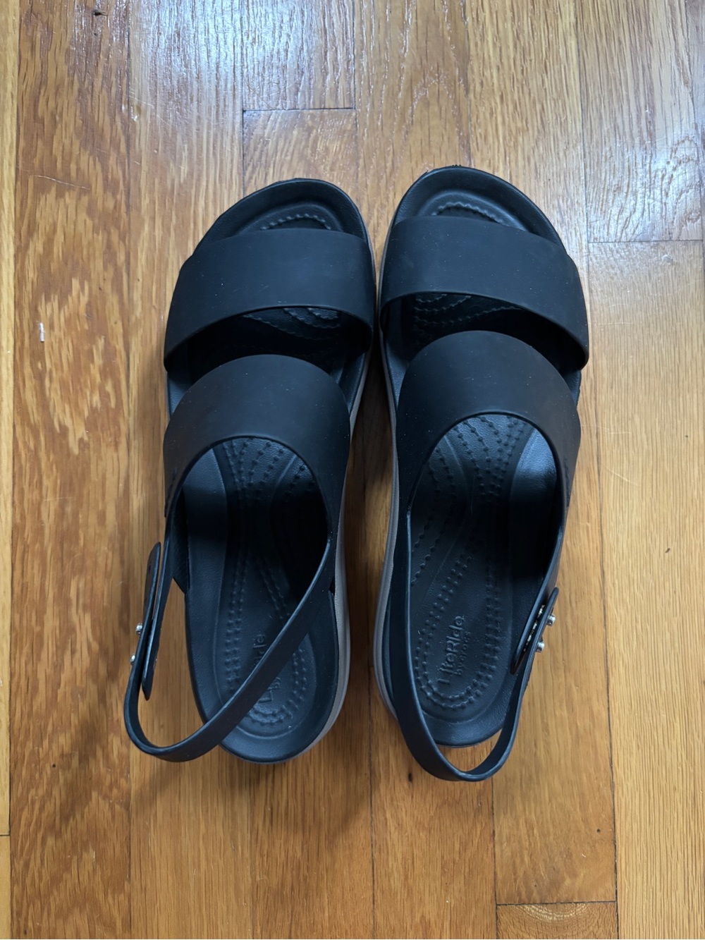 Crocs Brooklyn Low Wedge Sandal - Picture 2 of 7